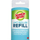 Scotch-Brite Lint Roller Refill, 12 Refills, 56 Sheets Per Refill, 672 Sheets Total, Works Great On Pet Hair