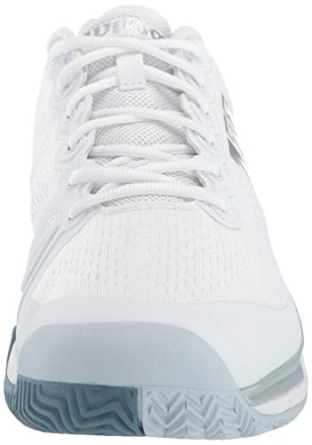 Wilson Men's Rush Pro Tennis Shoe in White/Blue