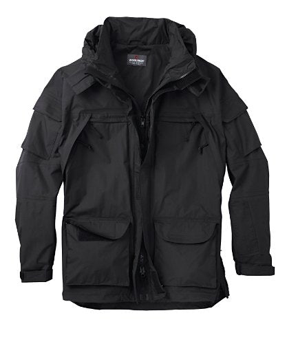 Woolrich Men's Elite Tactical Parka Jacket in Black