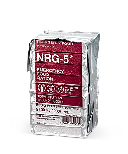 Katadyn NRG-5 Emergency Food Ration, tan