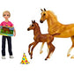 Breyer Freedom Series (Classics) Birthday at The Barn | Horse Activity Set | 5 Piece Set | 1:12 Scale | Model #62301