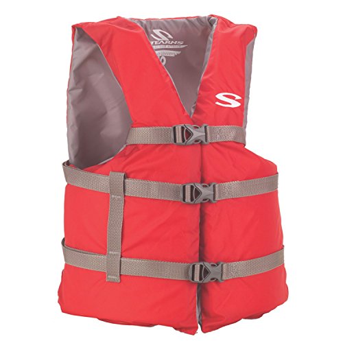 Stearns 3000001413 Classic Series Life Vest in Red