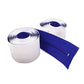 Zip-Up Products ZIP7.3BCL Dust Containment Zip Barrier 7' x 3"