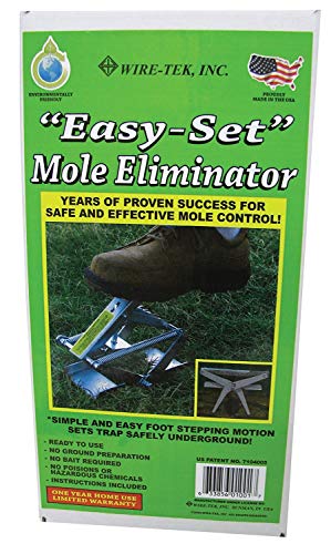Wire Tek 1001 EasySet Mole Eliminator Trap (2 Pack)