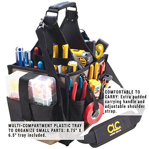 CLC Custom LeatherCraft 1528 22-Pocket Electrical and Maintenance Tool Carrier